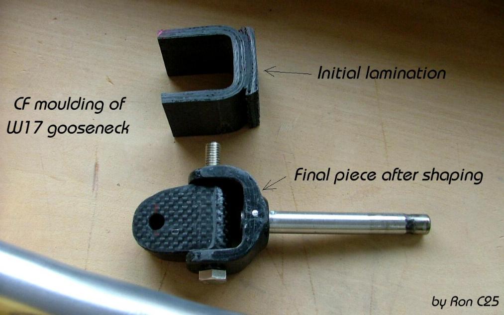 moulding of W17 gooseneck