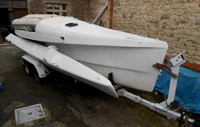 main hull ready to go