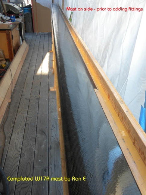 Completed W17R mast by Ron E