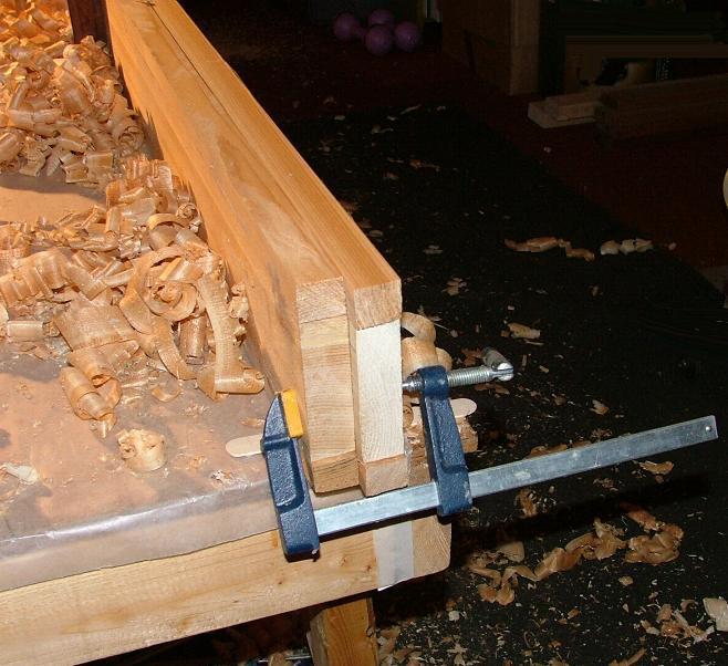 Beam under construction