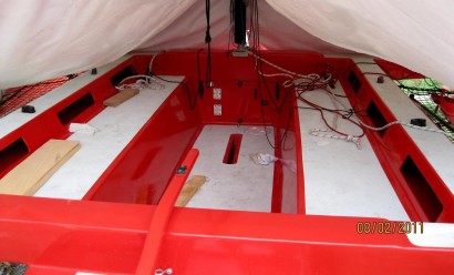 W17 painted red